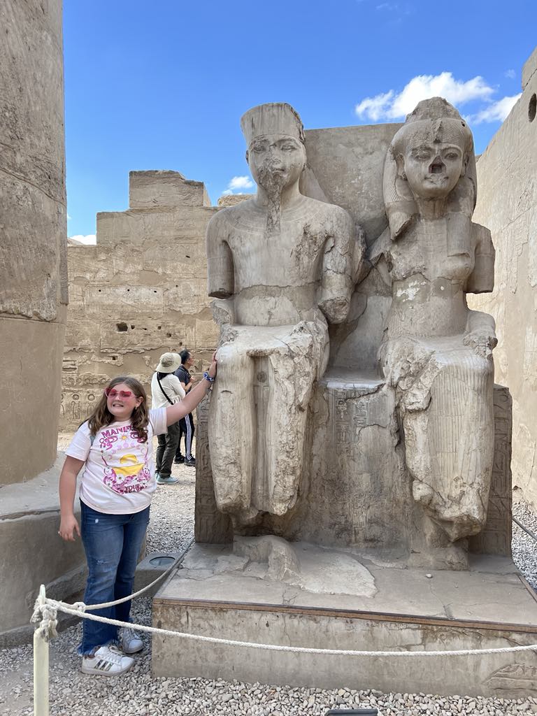 Girl Harper in Egypt