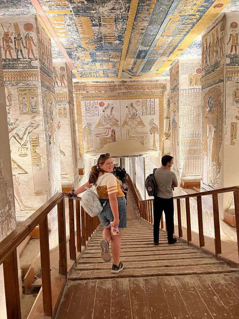 Girl Harper in Egypt
