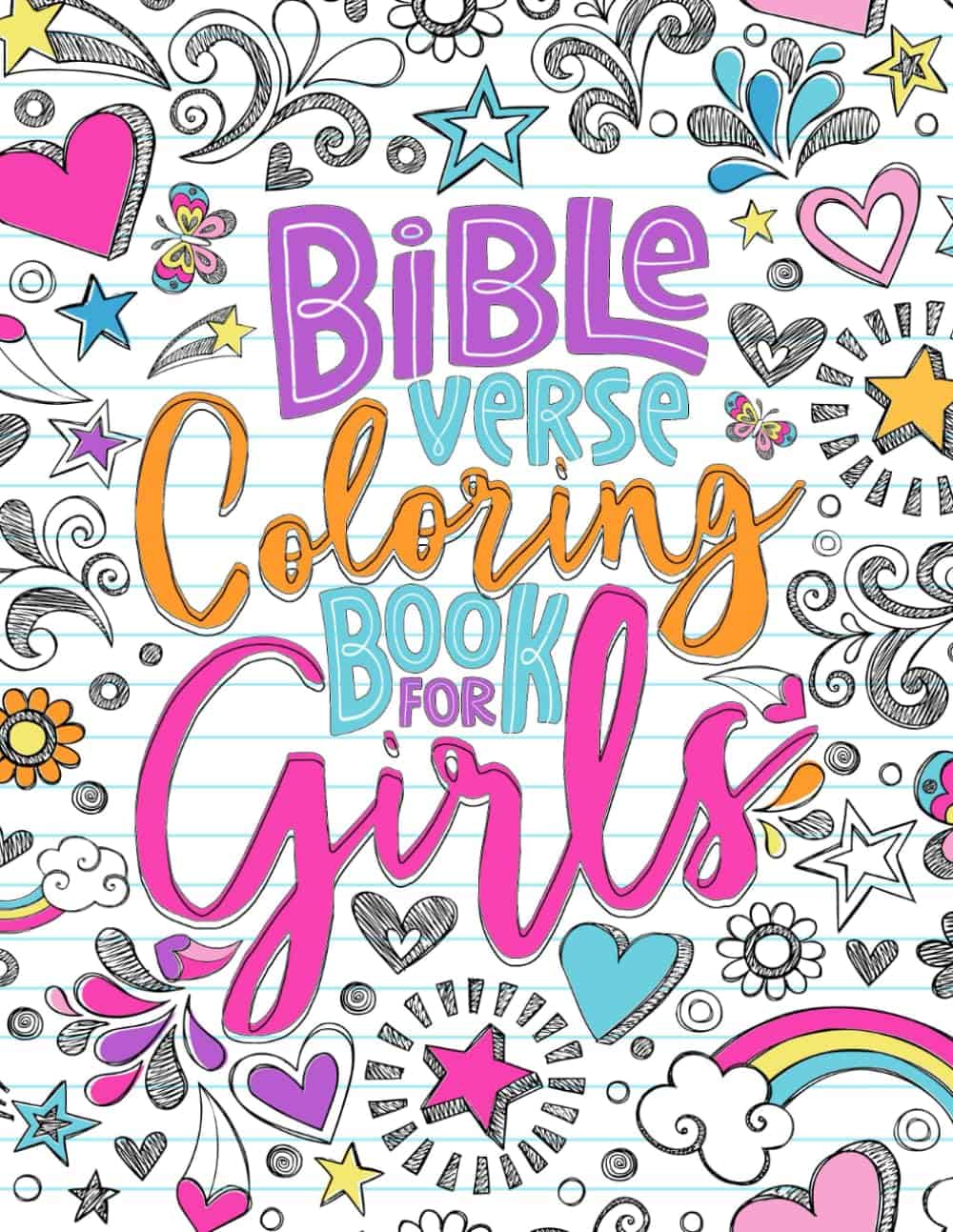 Bible Verse Colouring Book