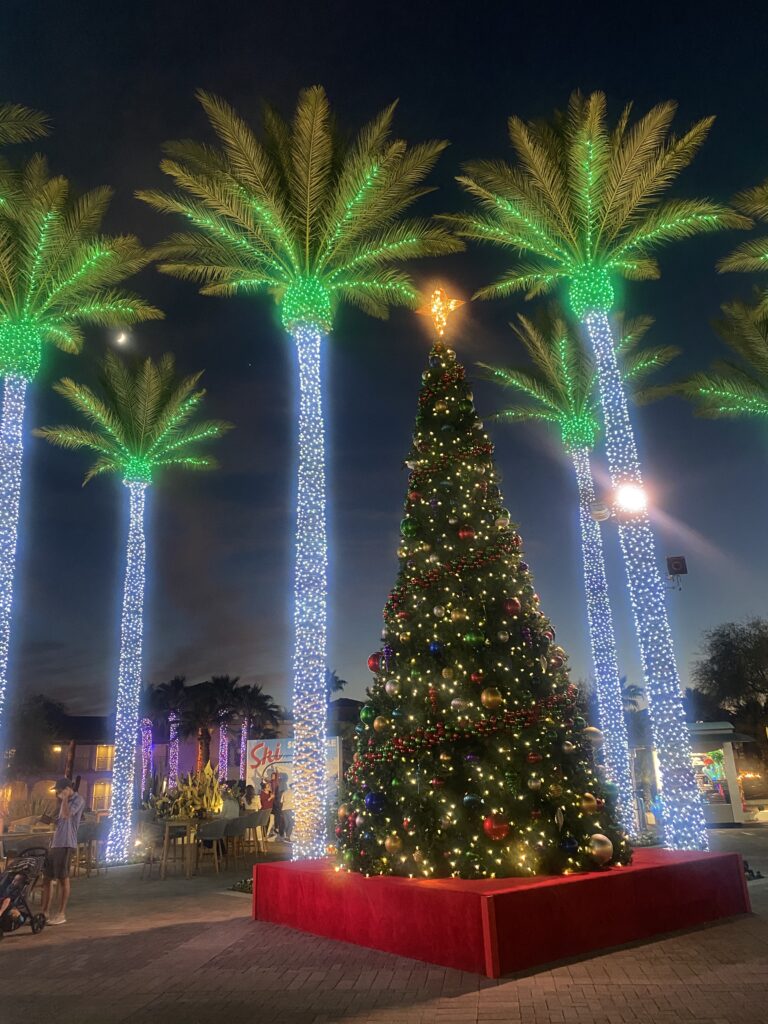 Fairmont Scottsdale Princess luxury resort in Arizona, known for its family-friendly experiences, world-class spa, and seasonal events like “Christmas at the Princess.”