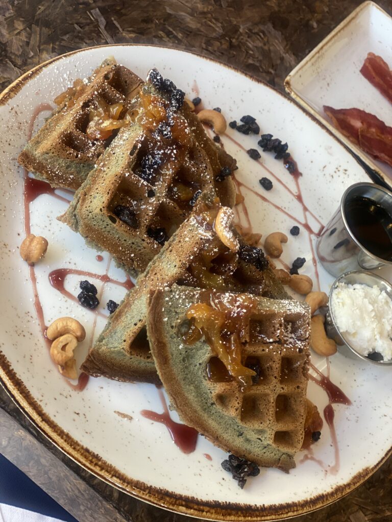 Delicious culinary offerings at the Fairmont Scottsdale Princess, featuring chef-crafted gourmet cuisine enjoyed during a luxury family getaway.