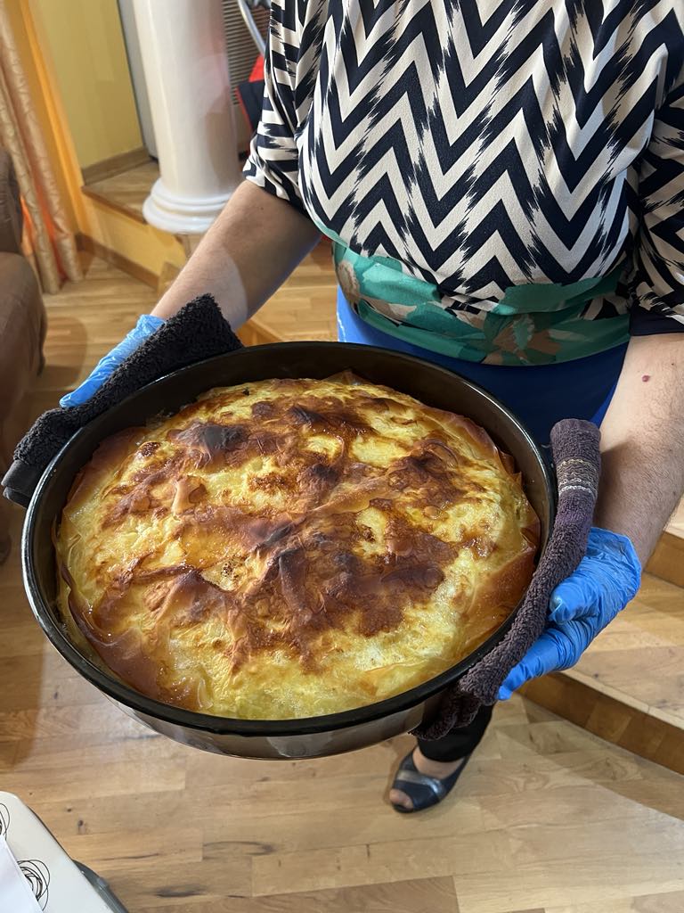 Banista, local dish to Bulgaria