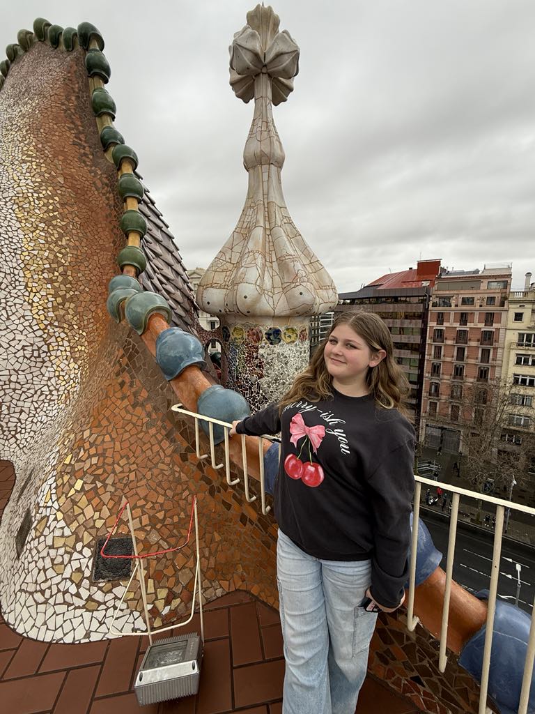 Gaudi House Casa Batllo, in Barcelona spain