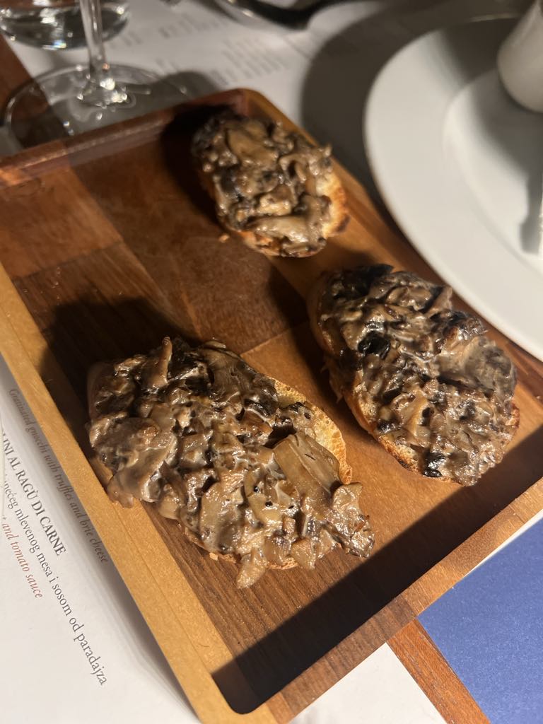 Italian food from Comunale, Belgrade, Serbia