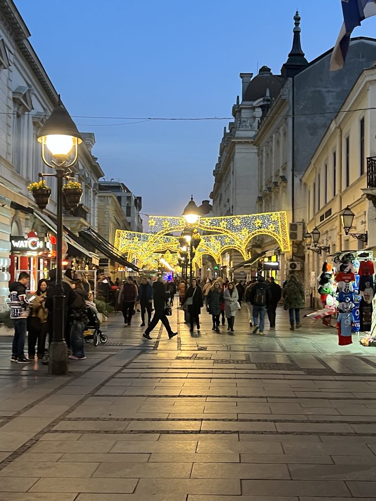 Downtown Belgrade, Serbia