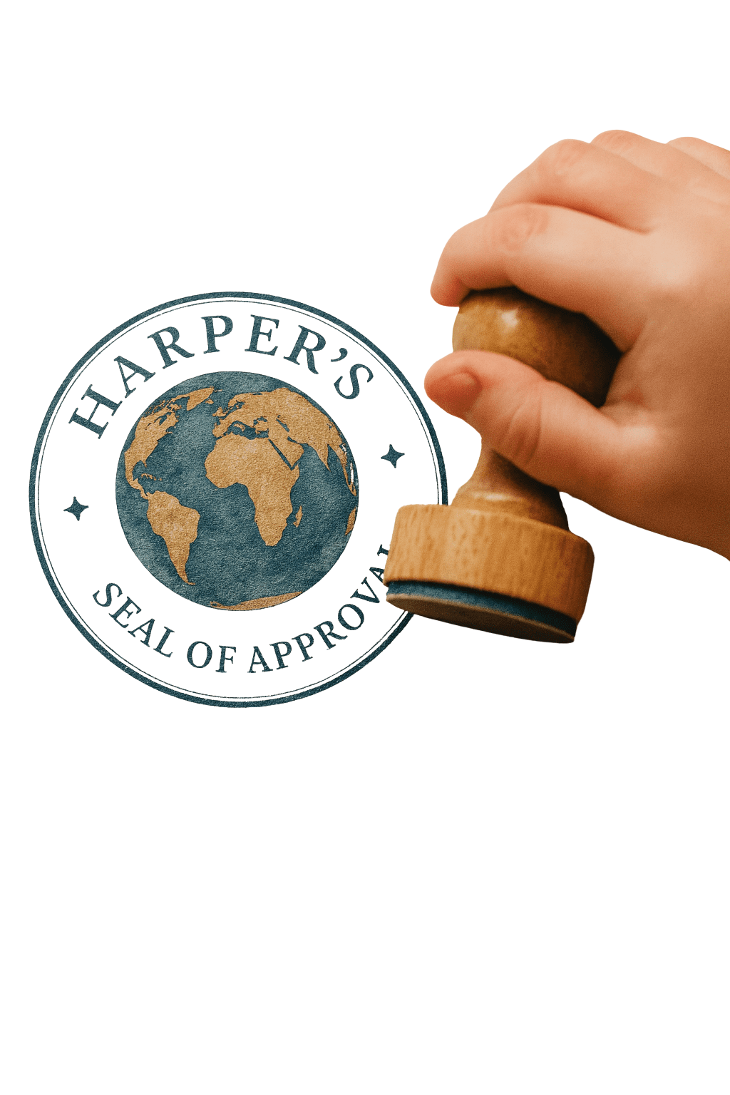 Harper’s World Seal of Approval emblem